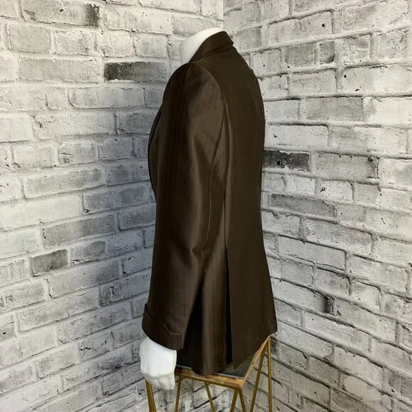 Vintage 70s Stan's of Las Vegas Union Made Chocolate Brown Blazer